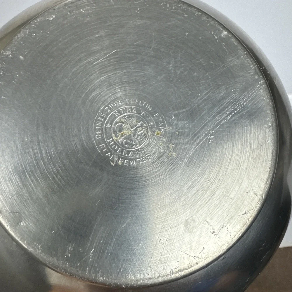 Kurz Tiel pewter decanter